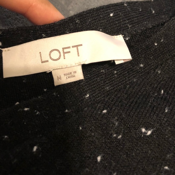 LOFT WRAP SWEATER DRESS - Picture 4 of 4